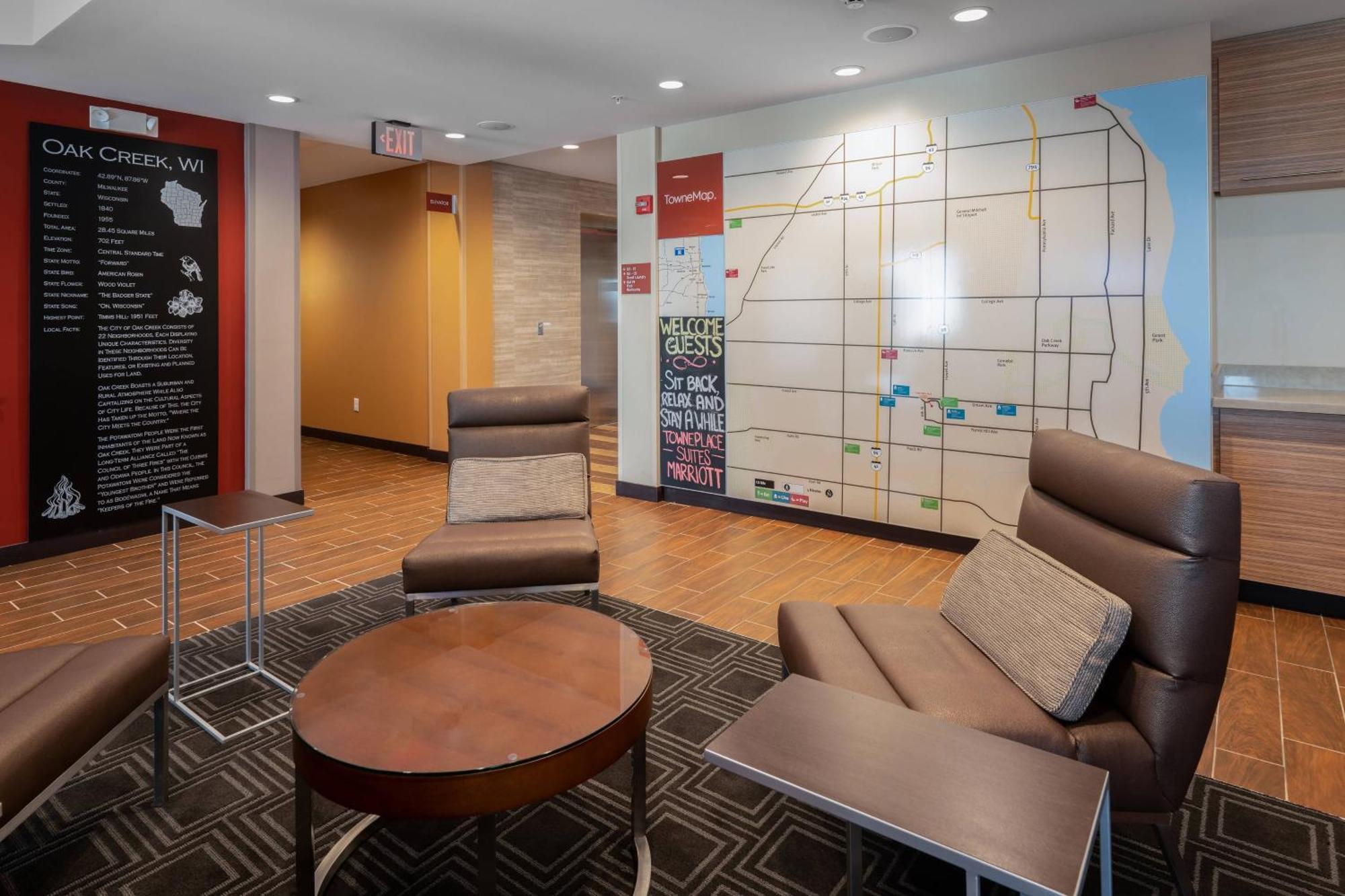 Towneplace Suites By Marriott Milwaukee Oak Creek Eksteriør billede